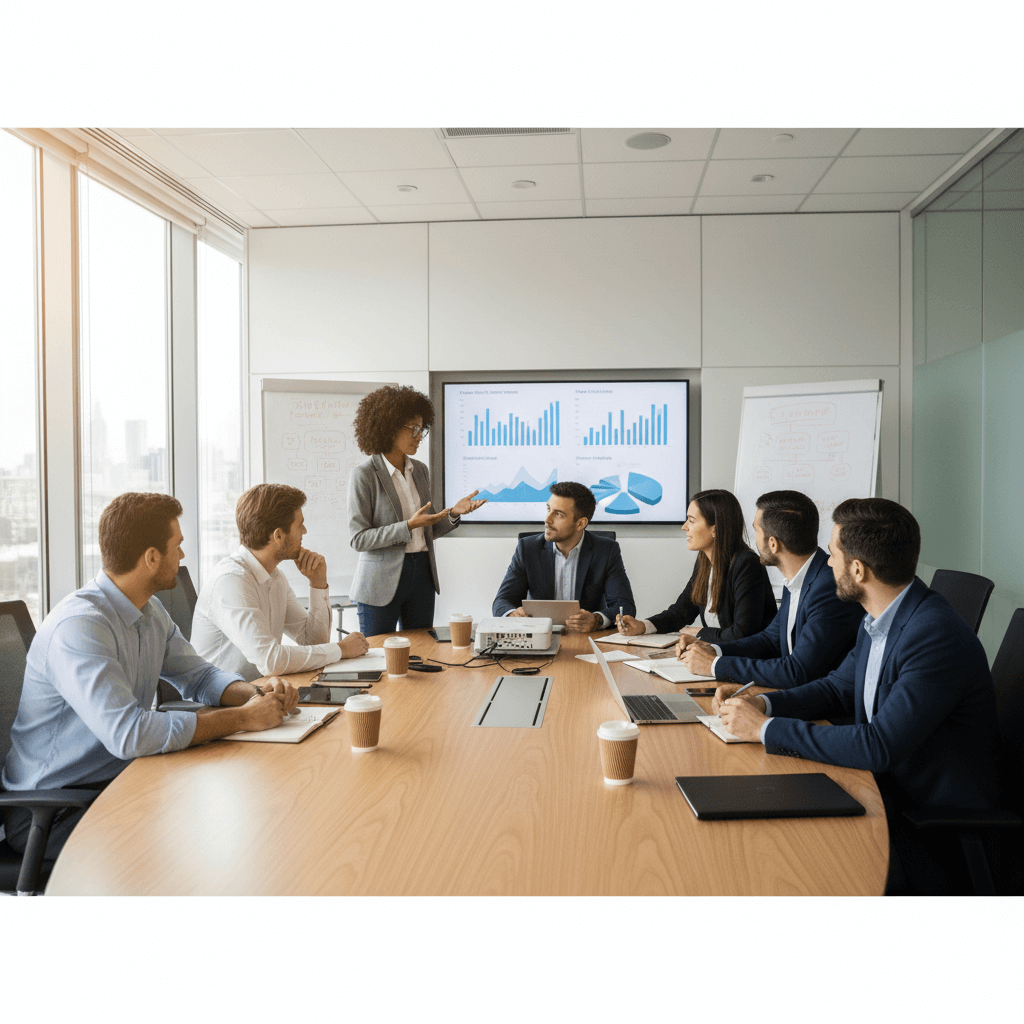 Our Story - Team Meeting